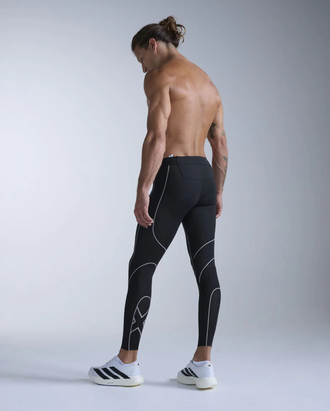2XU Men's Light Speed Kinesis Compression Tights MA7626B - Image 8