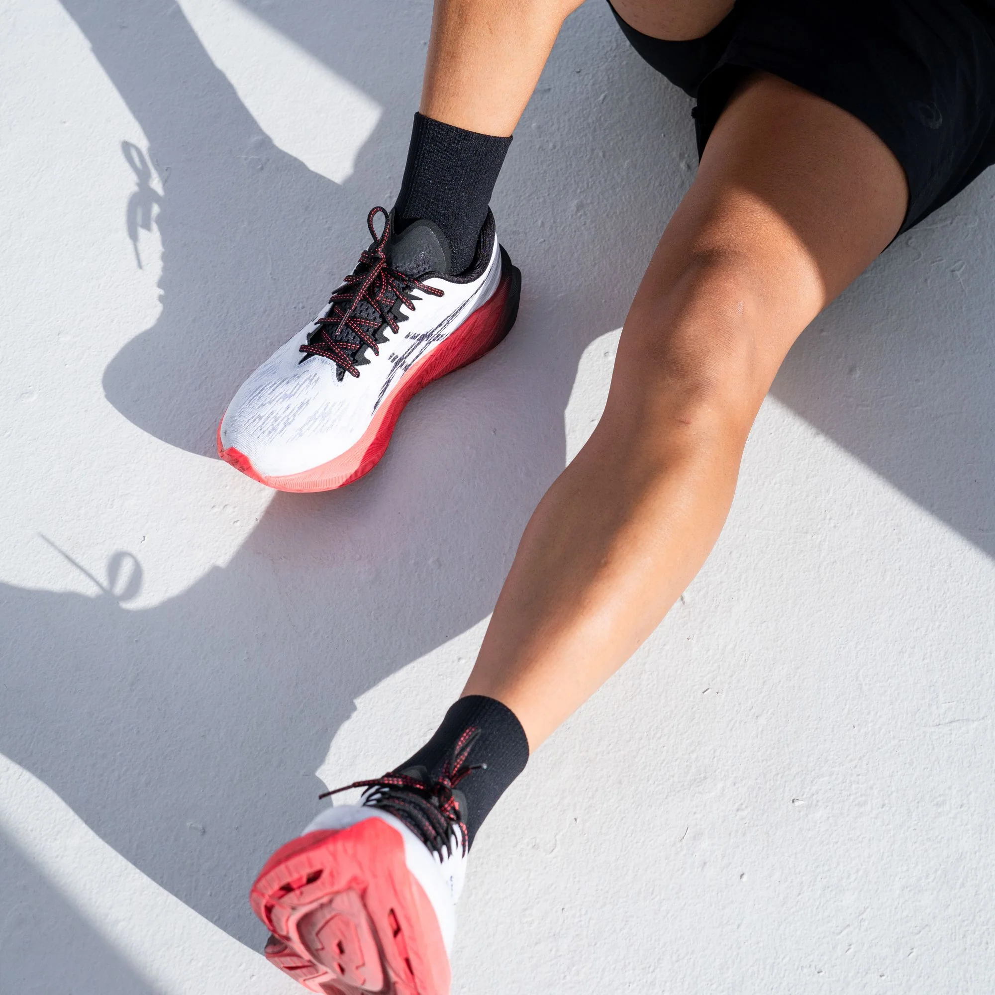 Versus Black Running Quarter Socks - Image 2