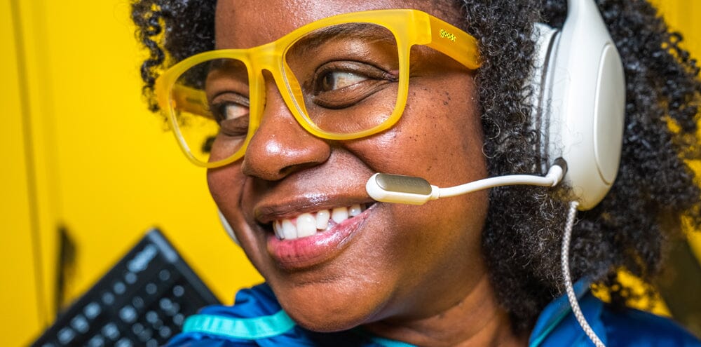 goodr BFG - Sports Sunglasses - Citron+Alt+Delete - Image 4