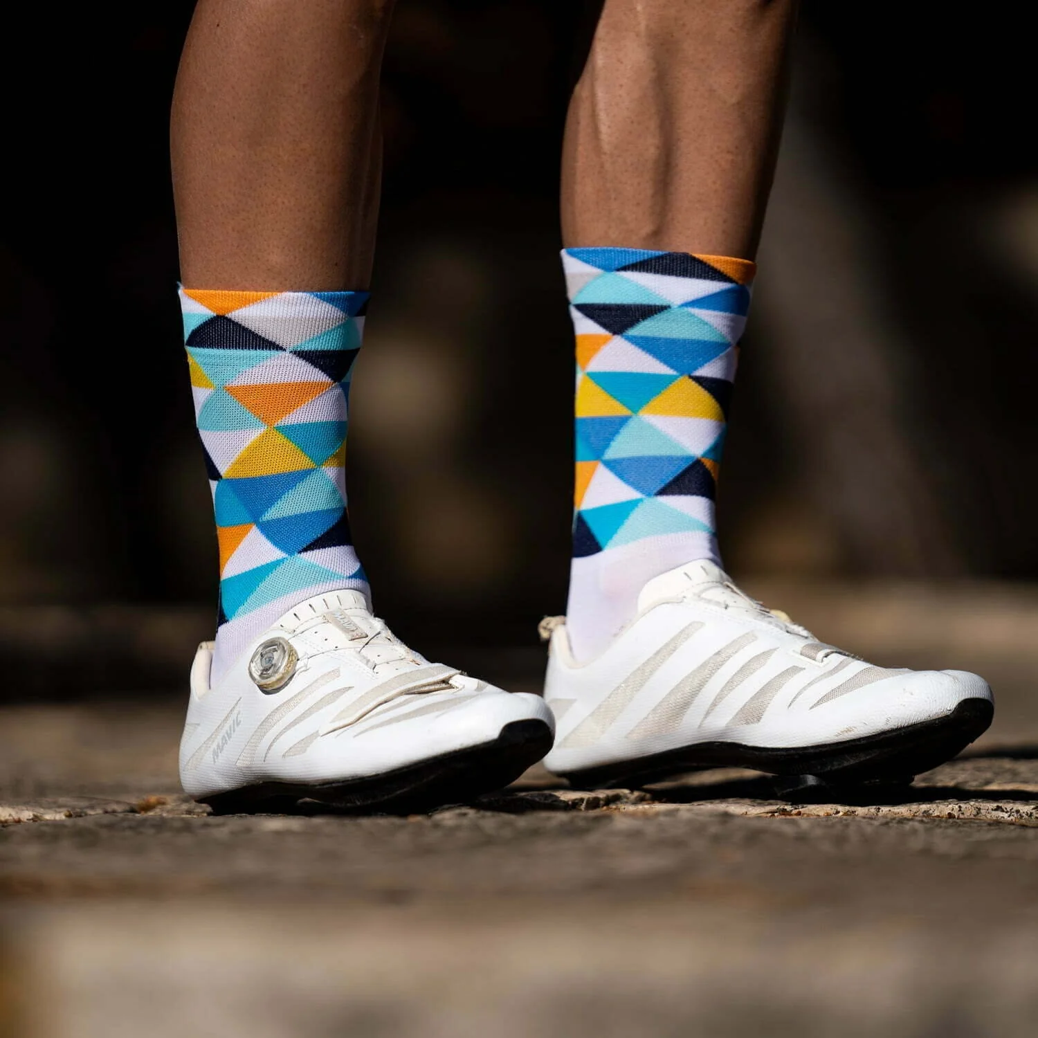 SPORCKS Coll De Rates Blue - Cycling Socks - Image 5