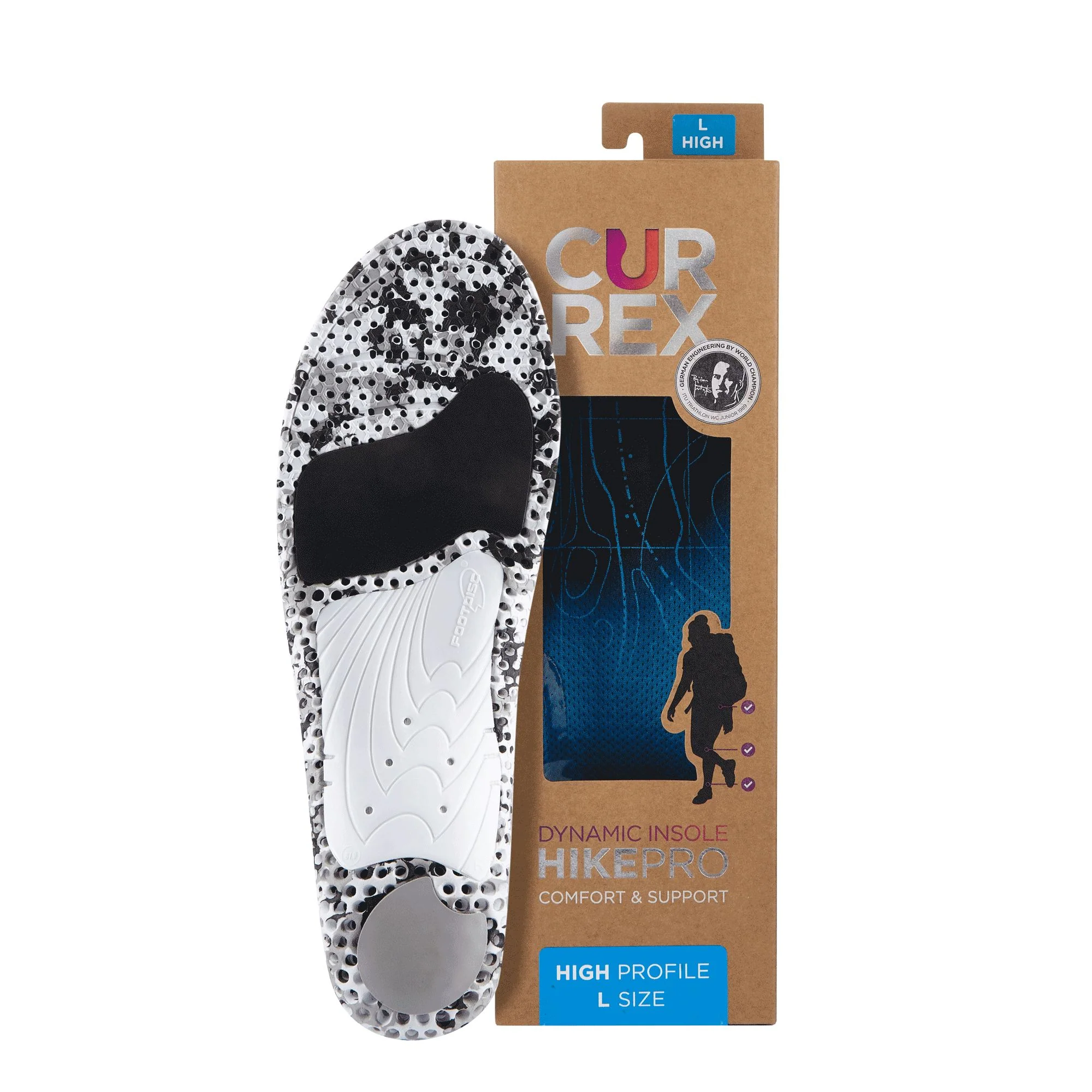 CURREX® HIKEPRO™ Insoles | Insoles for Hiking Boots & Shoes - Image 4