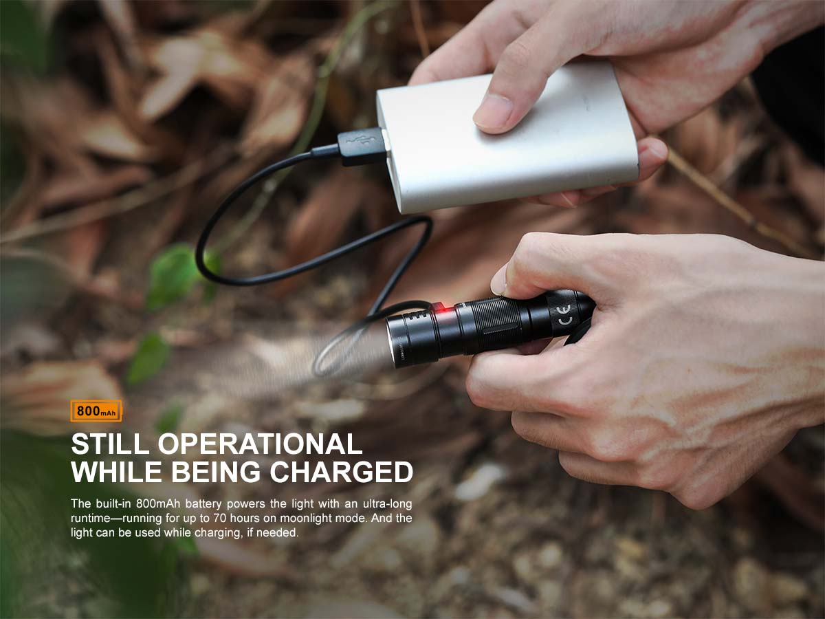 Fenix E09R Rechargeable EDC Flashlight - Image 11