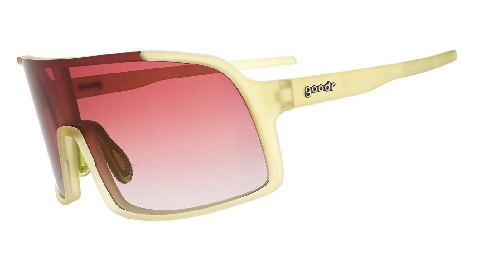 goodr Astro G - Sports Sunglasses - Guacamole Face Mask