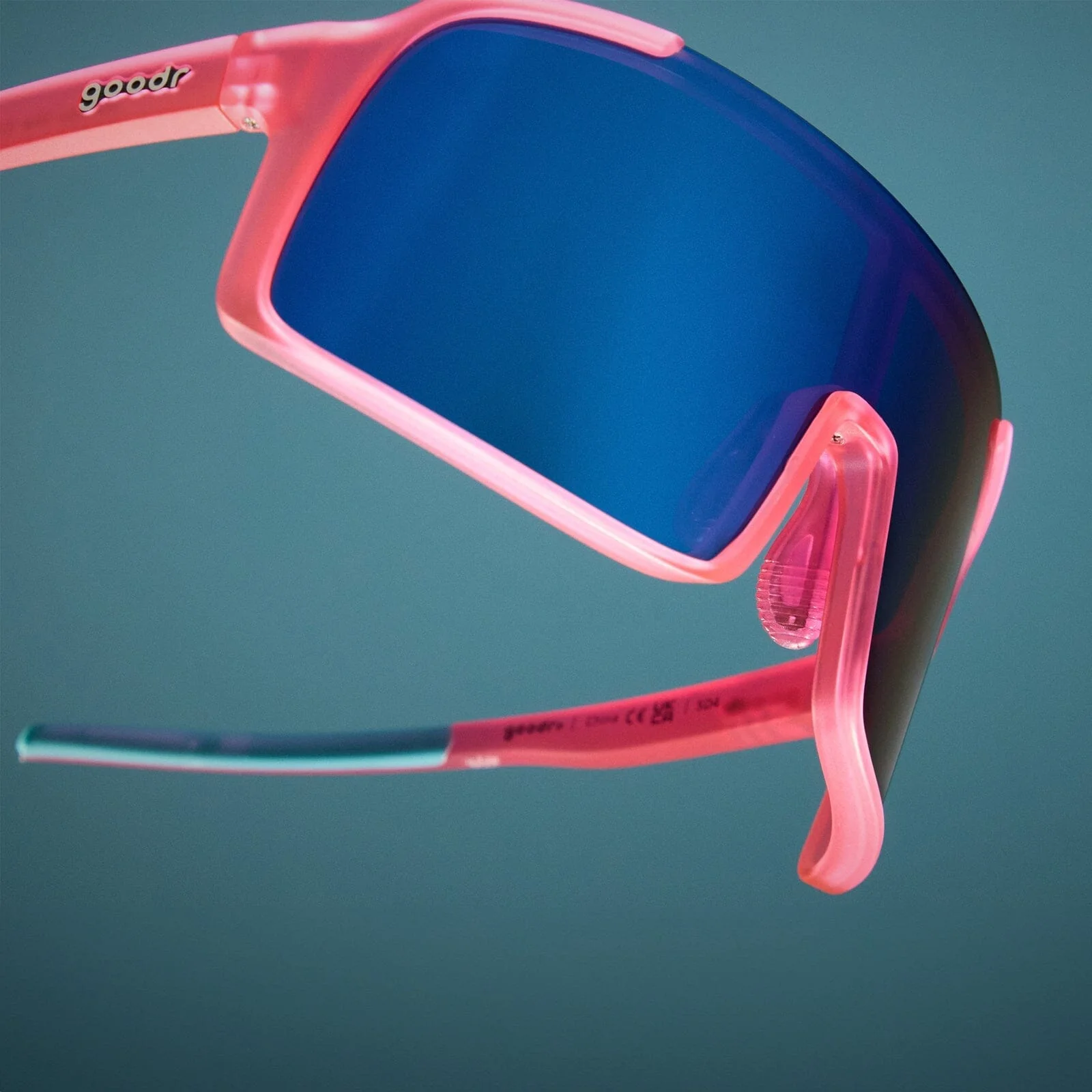 goodr Astro G - Sports Sunglasses - Ready The Confetti Canon - Image 3