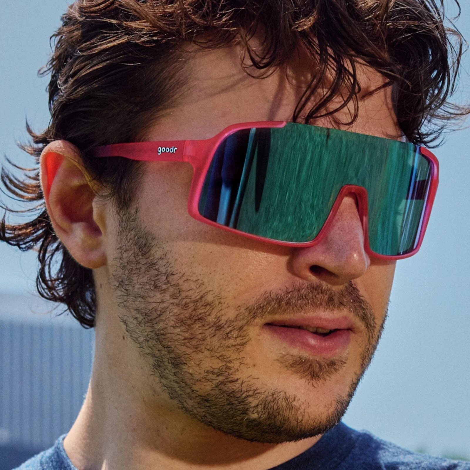 goodr Astro G - Sports Sunglasses - Ready The Confetti Canon - Image 4