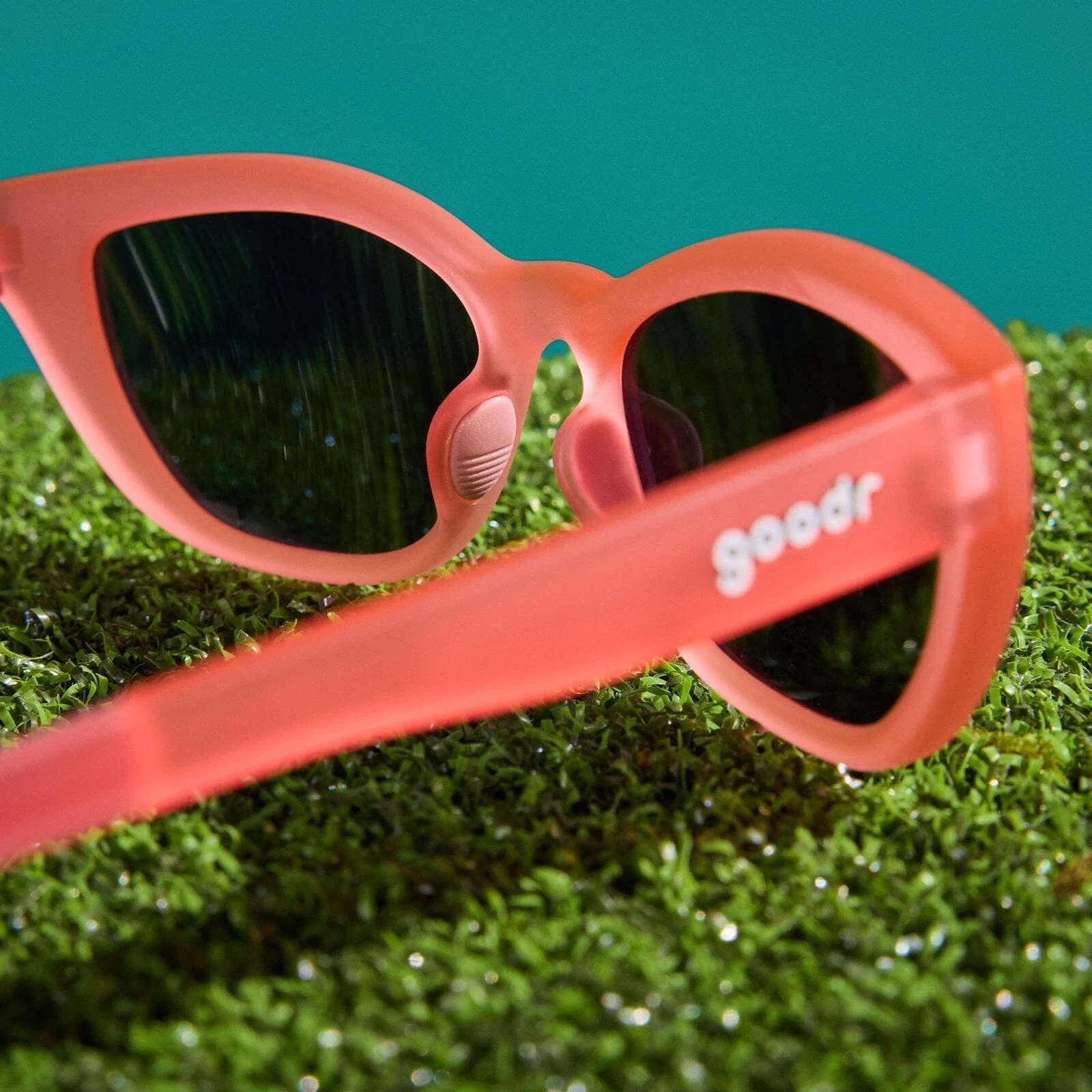 goodr Cheetah G - Sports Sunglasses - Zoomies in Blush - Image 3
