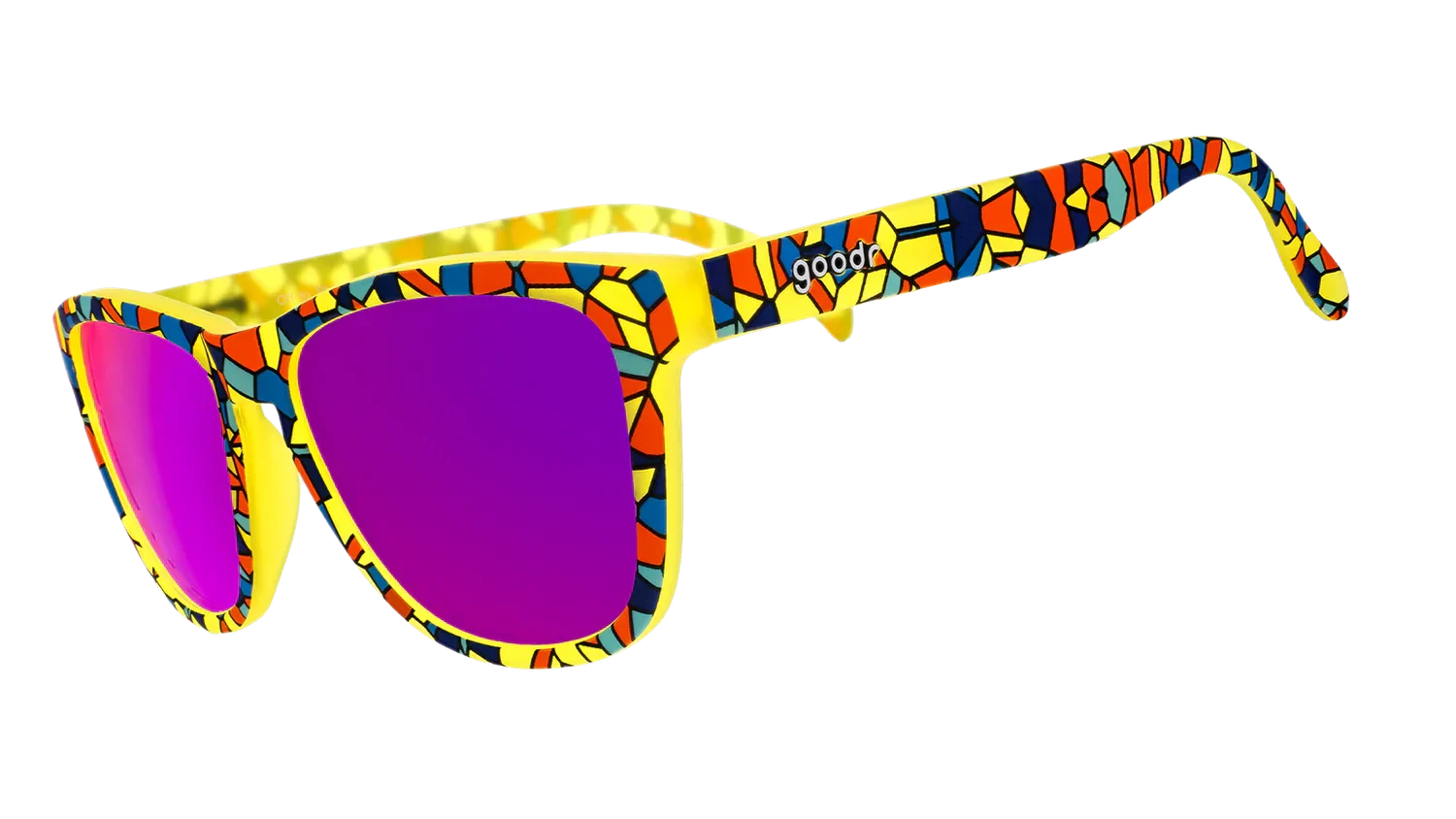 goodr OG - Sports Sunglasses - Off to Shatter Island