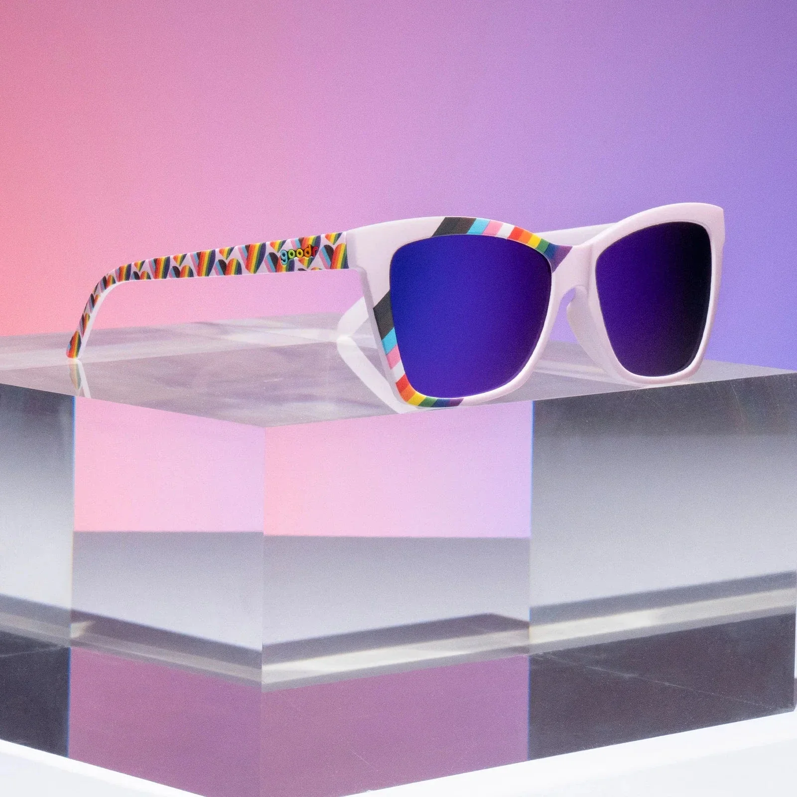 goodr Pop G - Sports Sunglasses - Our Gay Agenda - Image 2