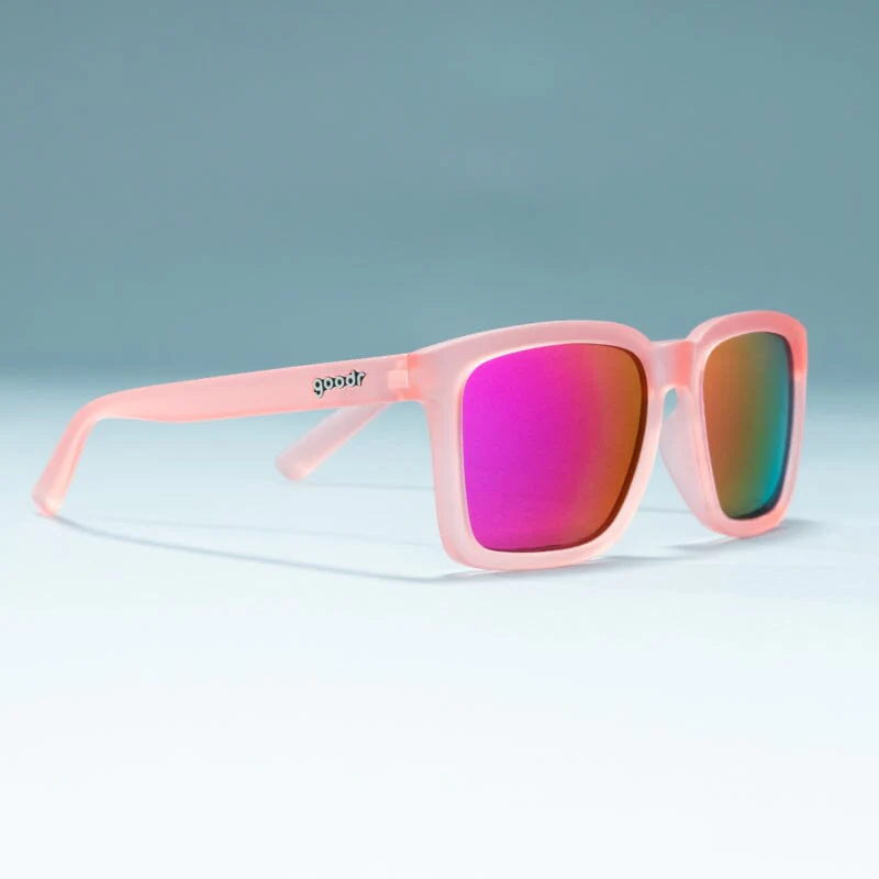 goodr Slate G - Sports Sunglasses - Tropical Hibiscus Tea Party - Image 4