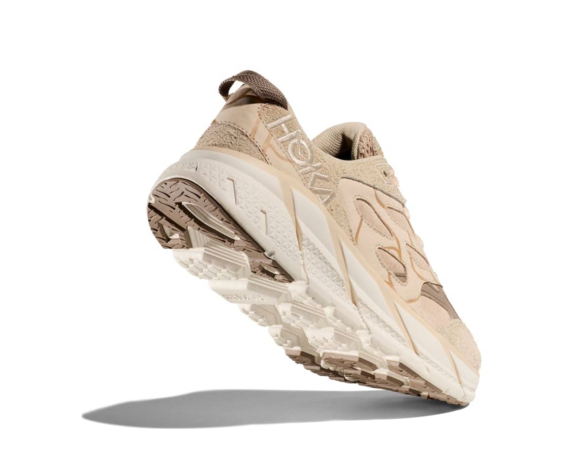 Hoka Unisex Elite Terrain System Clifton L Suede Road Running Shoes - Image 4