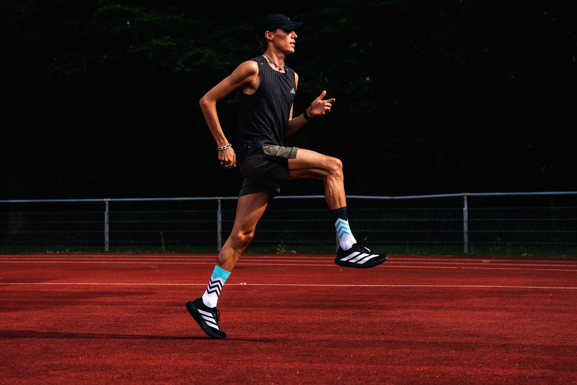 Incylence Running Volts Cyan Black Socks - Image 7