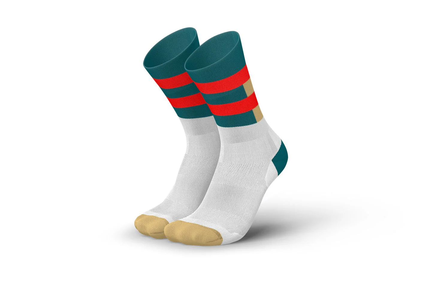 Incylence Ultralight Spirals Petrol Inferno Socks