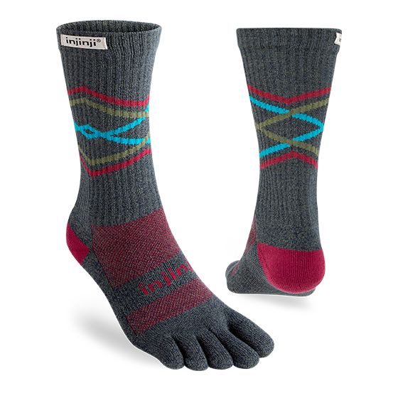 Injinji Trail Midweight Crew Socks - Image 10