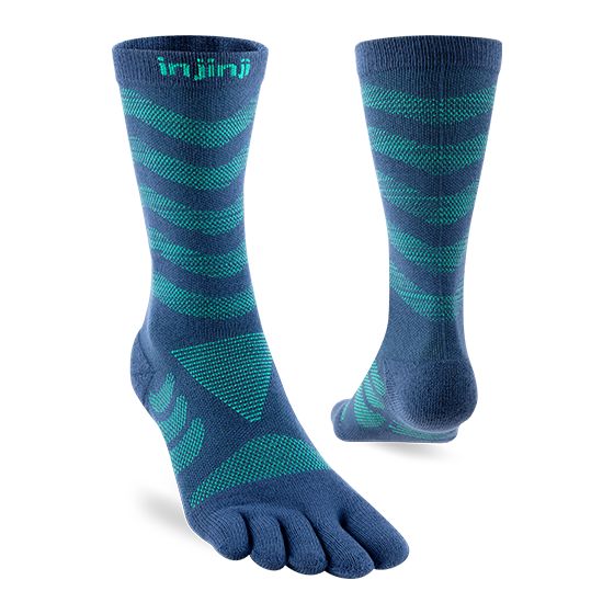 Injinji Women's Ultra Run Crew Socks - Image 10