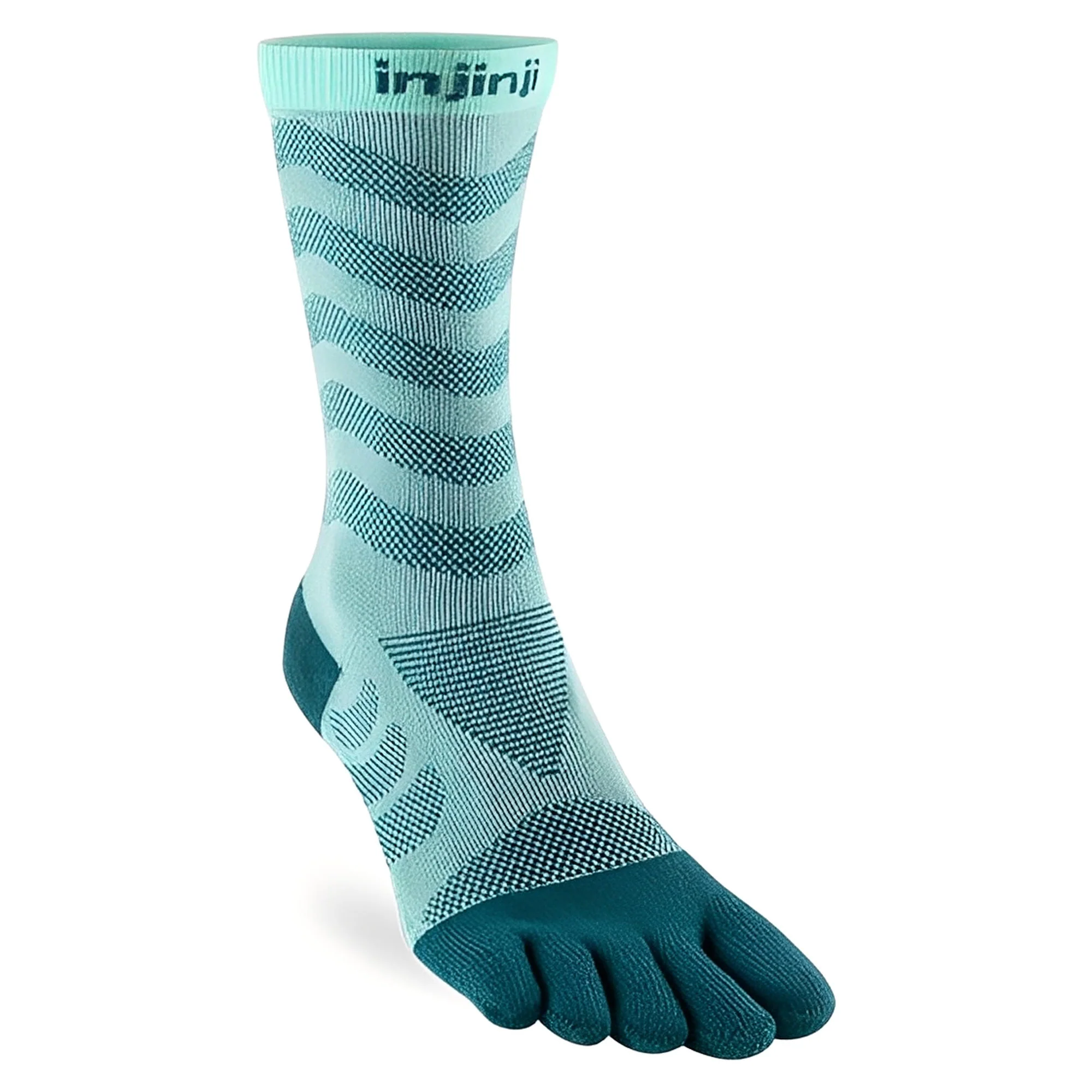 Injinji Women's Ultra Run Crew Socks - Image 2