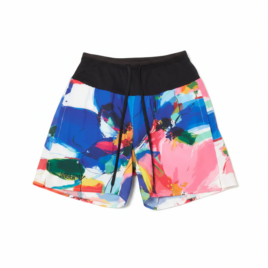 JINGER Unisex Multi-Pocket Running Shorts J-2080 - Image 6