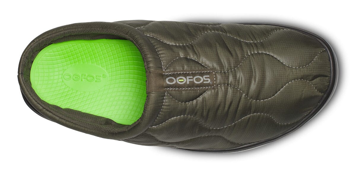 OOFOS Men's OOcoozie Thermo Mule - Alpine Moss - Image 8