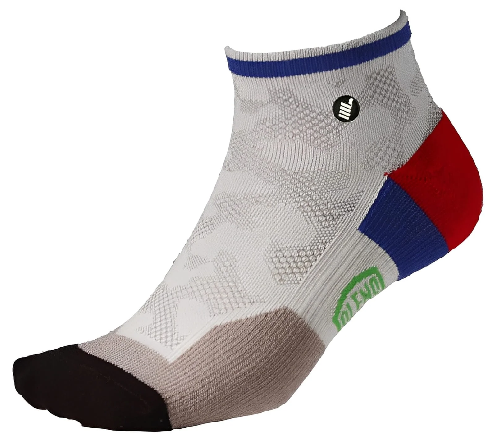 Oleno Pale Camo Quarter Running Socks - Image 11