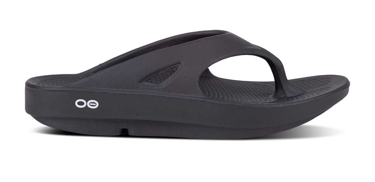 OOFOS Unisex OOriginal Thong Sandal - Black - Image 2