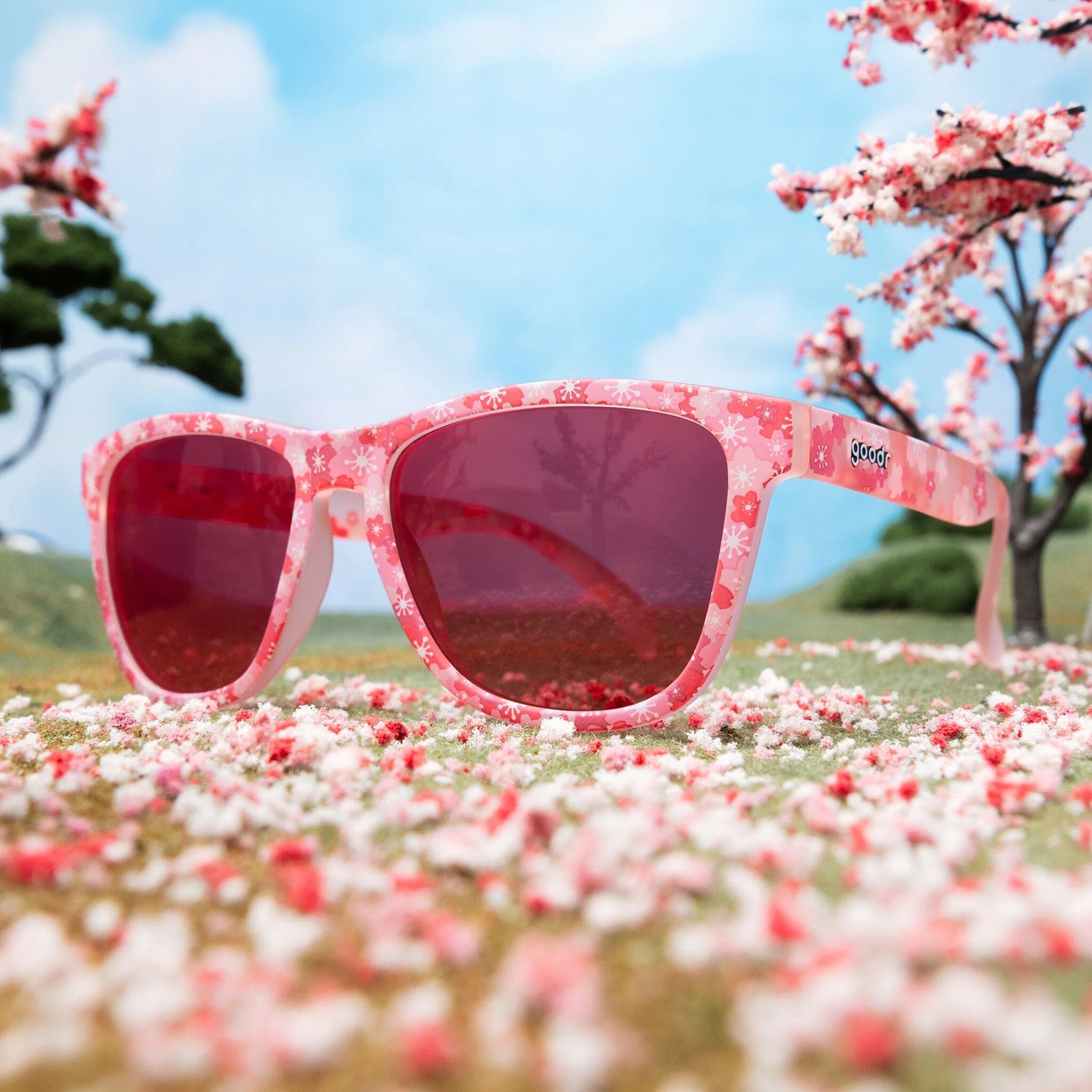 goodr OG - Sports Sunglasses - Sakura Showtime - Image 2