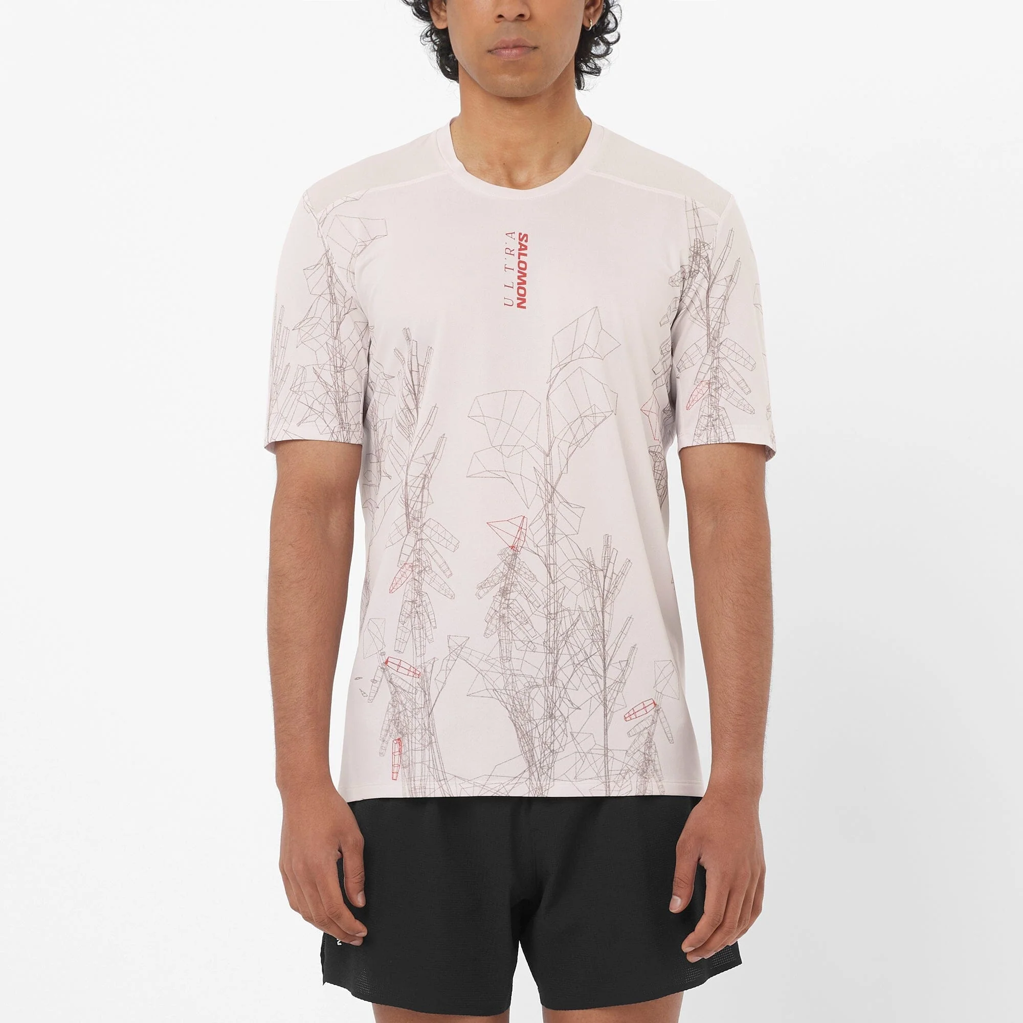 Salomon S/LAB Salomon Ultra Print Men's Short Sleeve T-Shirt - Image 3