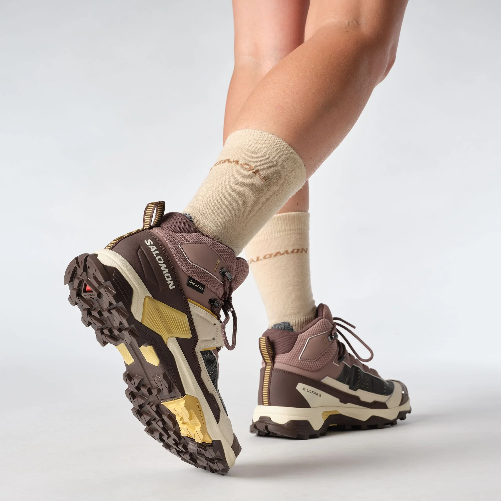 Salomon X Ultra 5 Mid GTX Women's Hiking Shoes - Image 8