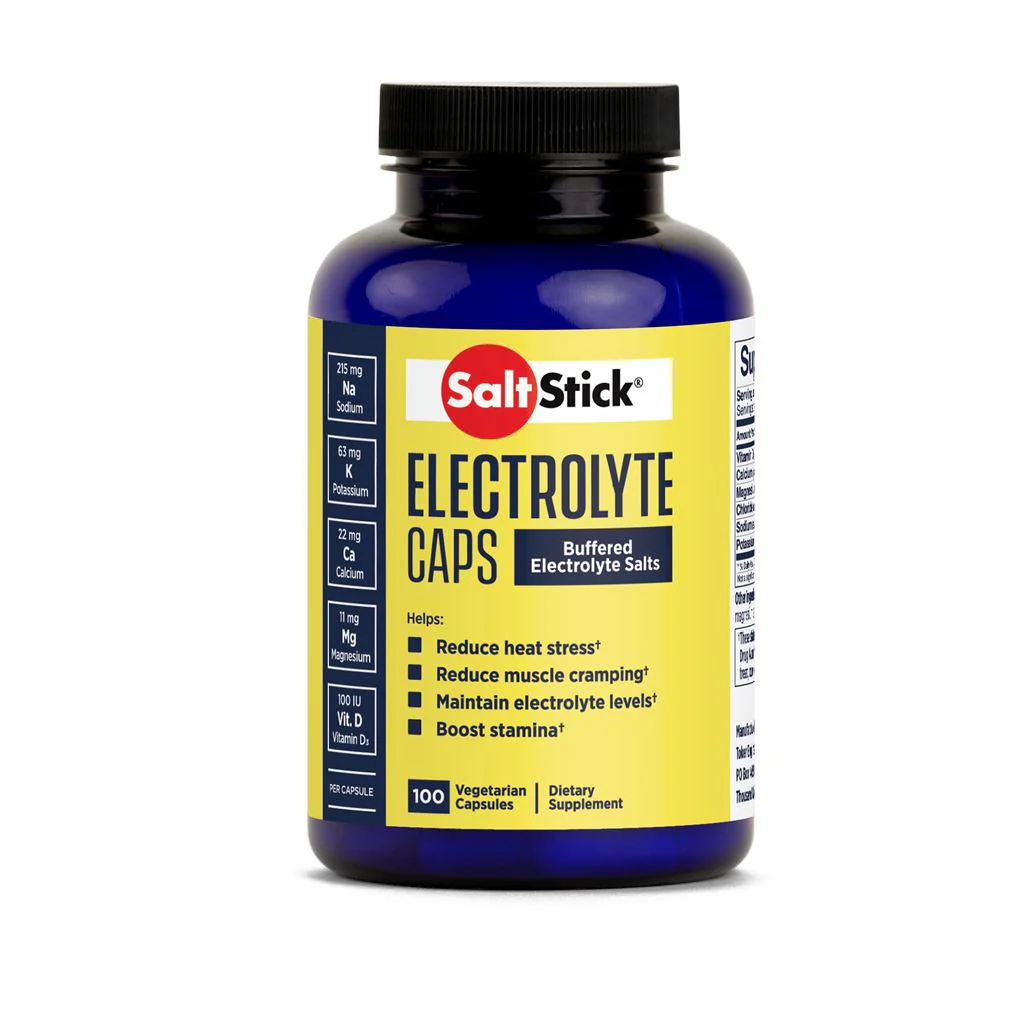SaltStick Electrolyte Caps 100ct Bottle