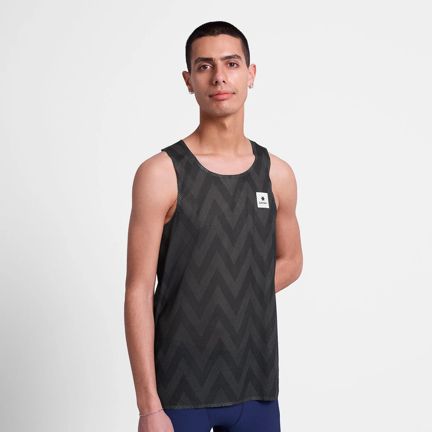 Saysky Men's Zig Zag Flow Air Singlet - Image 2