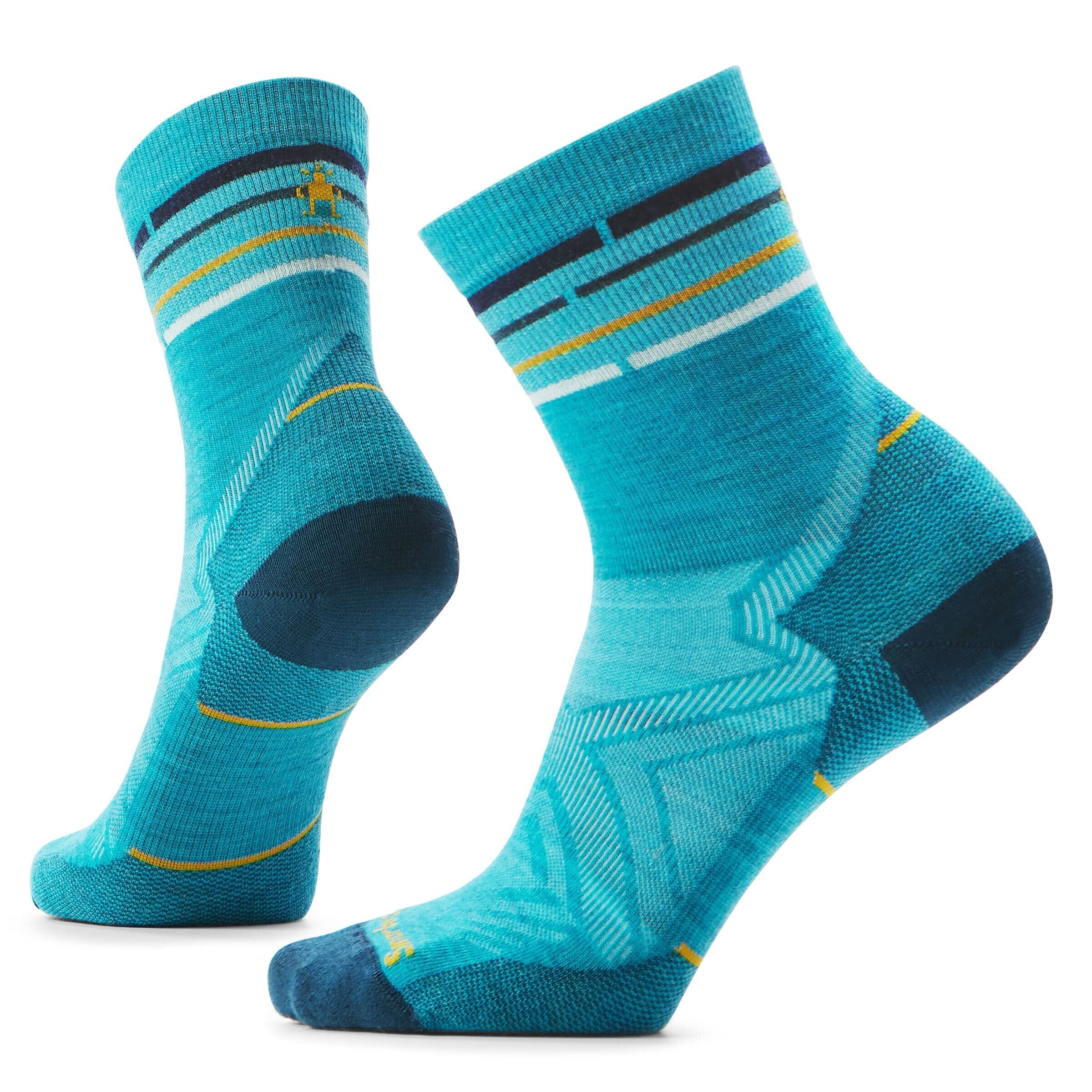 Smartwool Women's Run Zero Cushion Mid Crew Socks