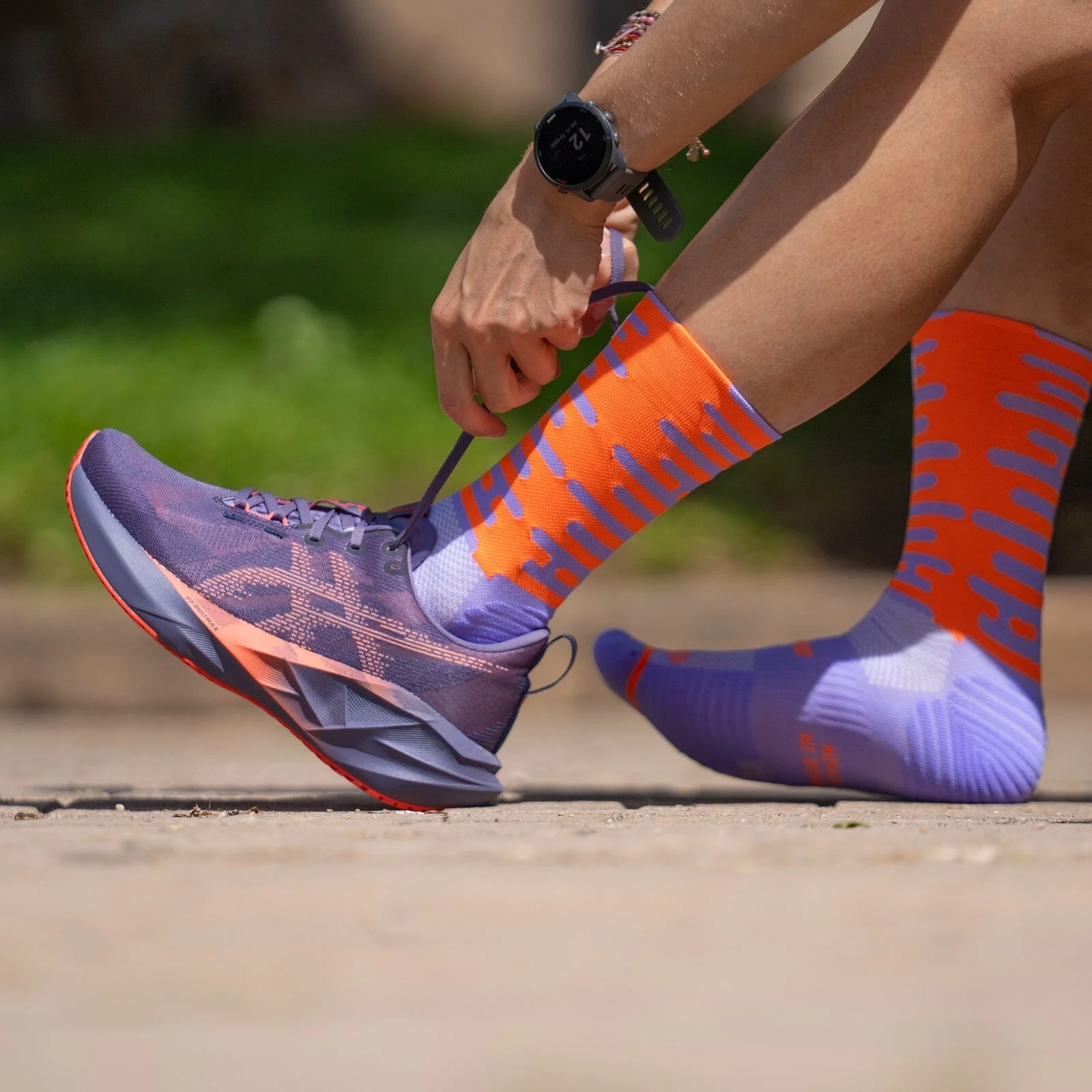 SPORCKS Rhythm Purple - Running Socks - Image 2