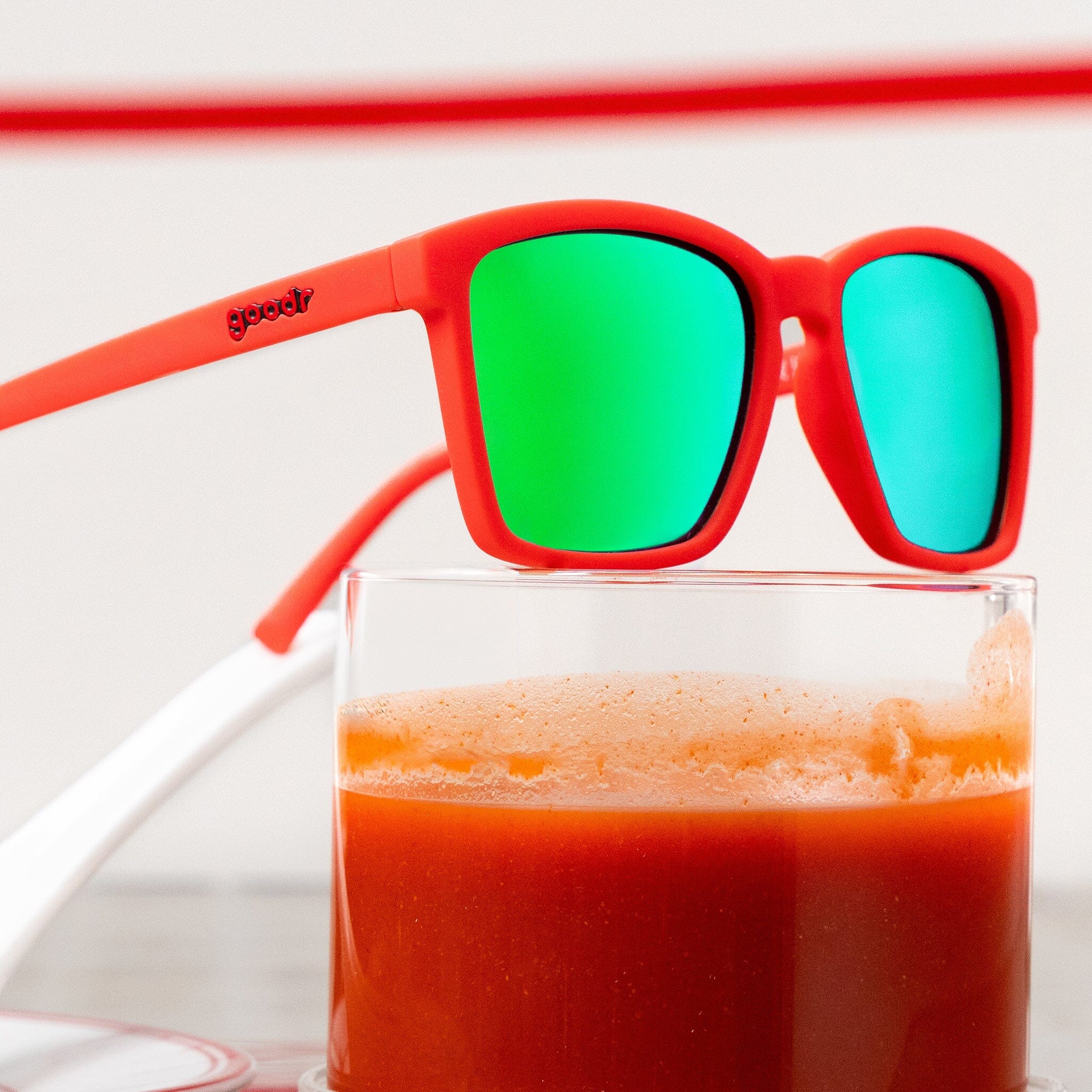 goodr LFG - Sports Sunglasses - The Devil's Ketchup - Image 5