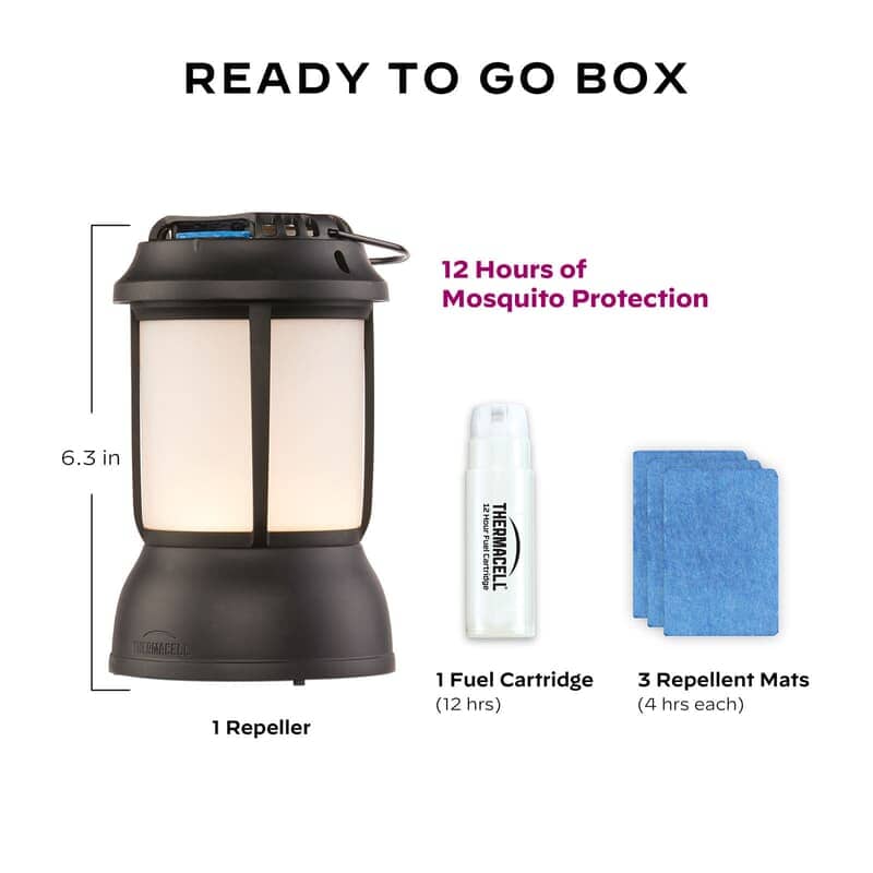 Thermacell Patio Shield Mosquito Repeller Lantern - Image 6