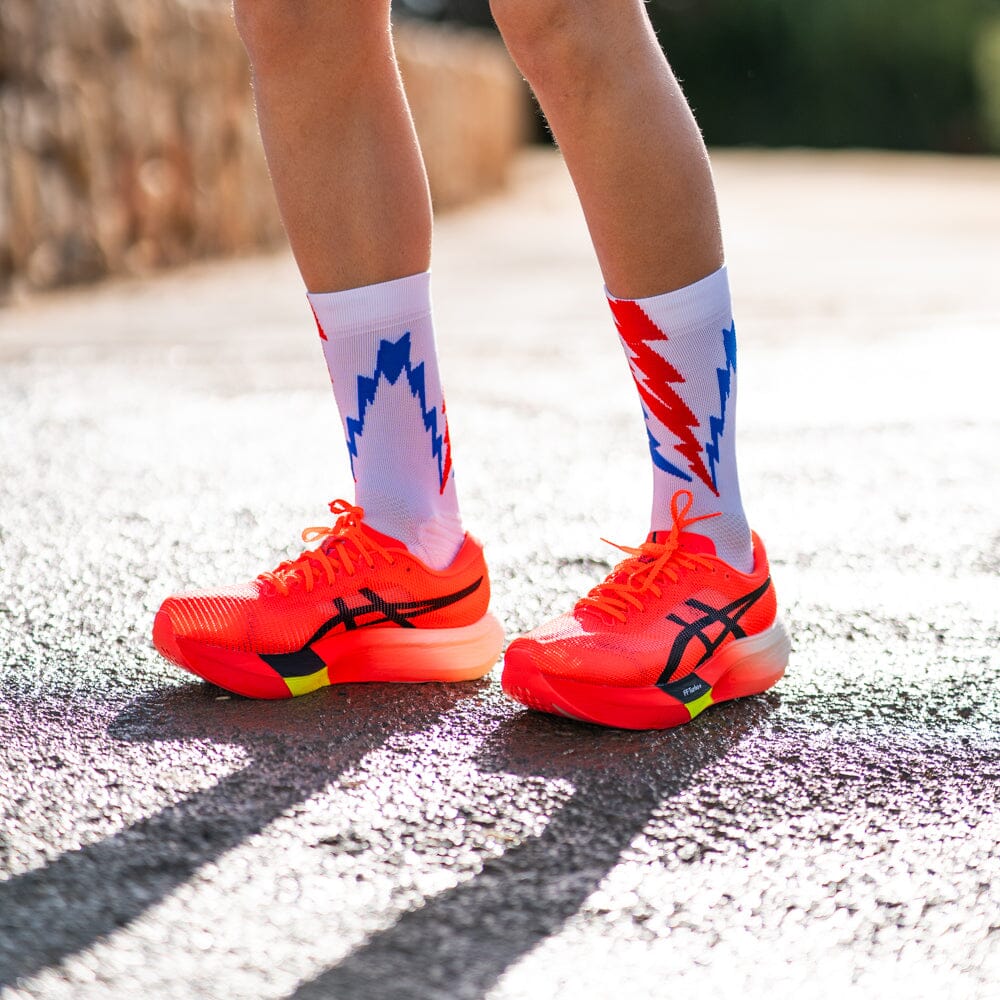 SPORCKS Thunder White - Running Socks - Image 4