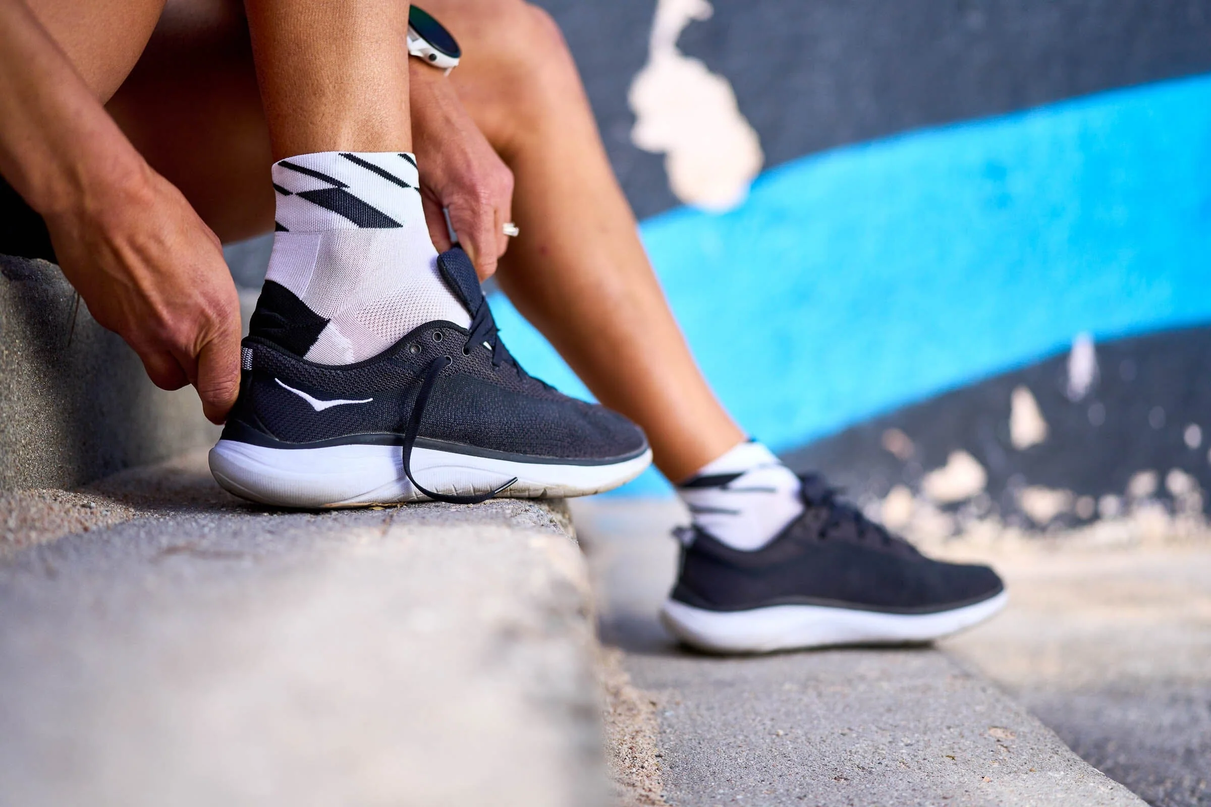 Incylence Ultralight Angles Short White Socks - Image 4