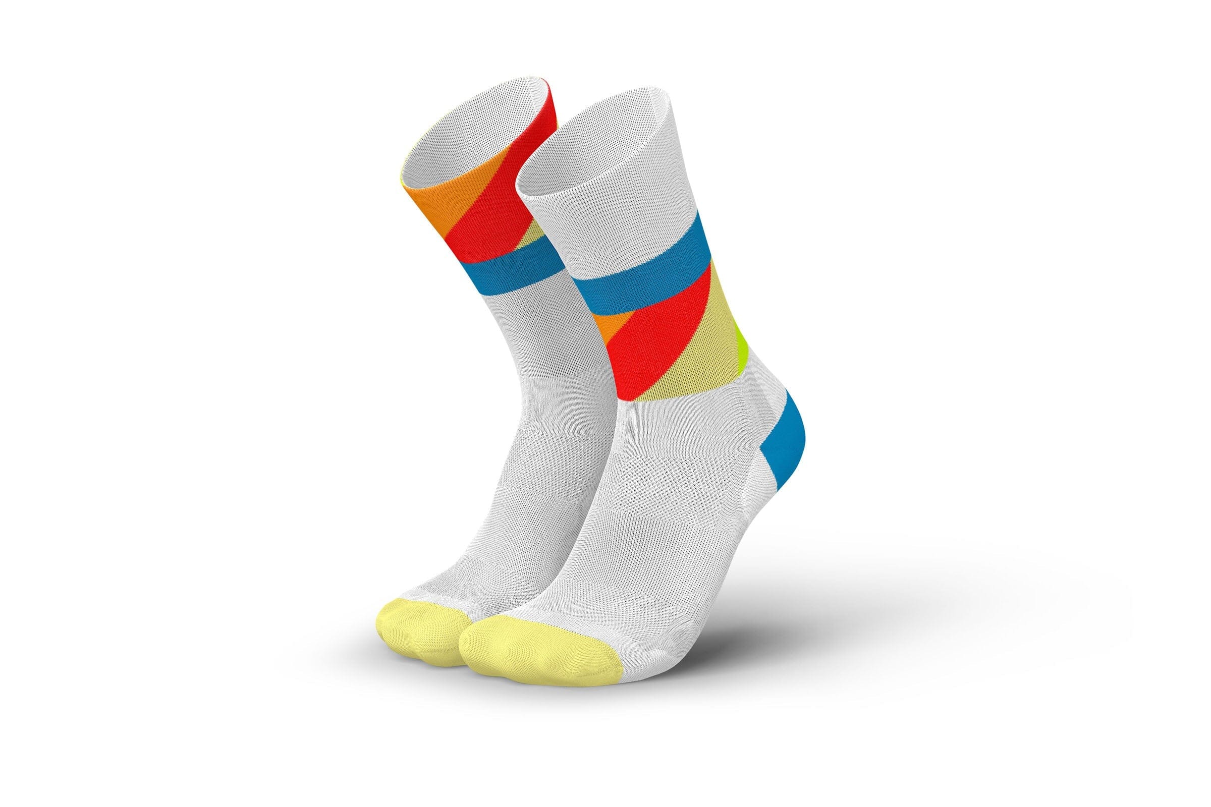 Incylence Ultralight Strides White Blue Inferno Socks