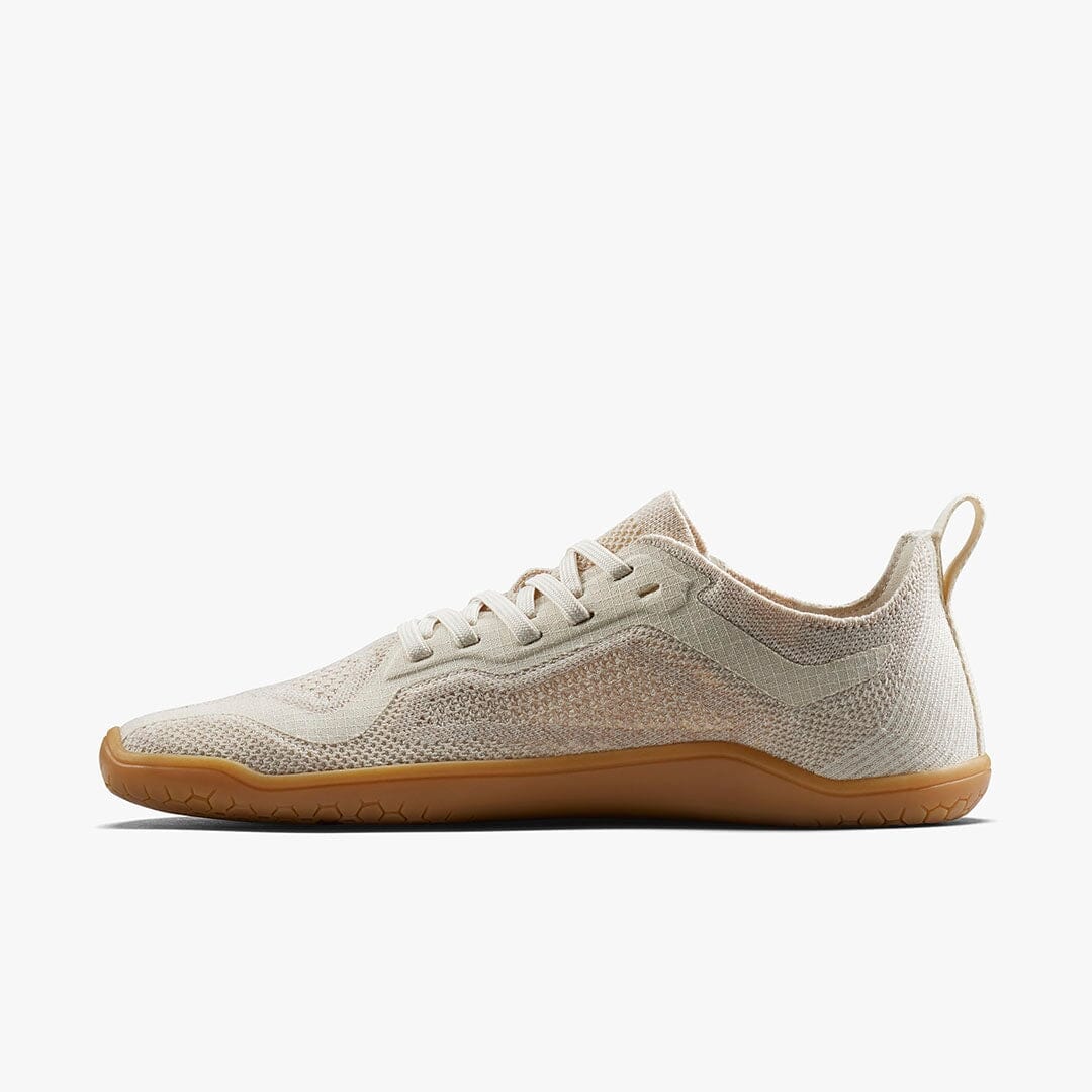Vivobarefoot Primus Lite Knit Natural Mens Barefoot Shoes - Image 3