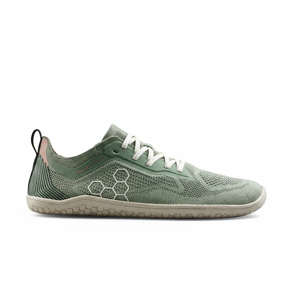 Vivobarefoot Primus Lite Knit Natural Mens Barefoot Shoes - Image 8
